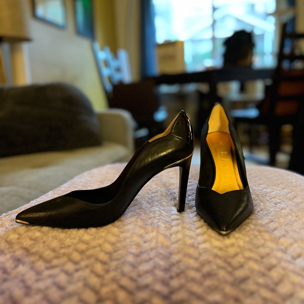 Ted Baker Black Stiletto heels, size 41 10